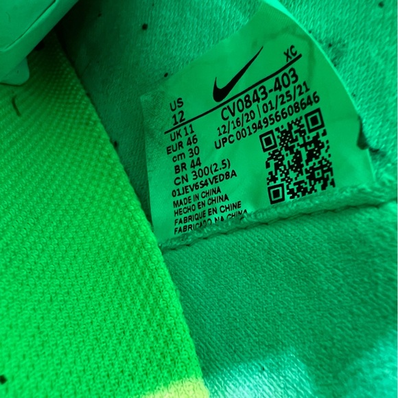 Mens 12 Nike Mercurial Superfly 8 Academy MG Dynamic Teal/Turquoise CV0843-403 - Picture 13 of 13